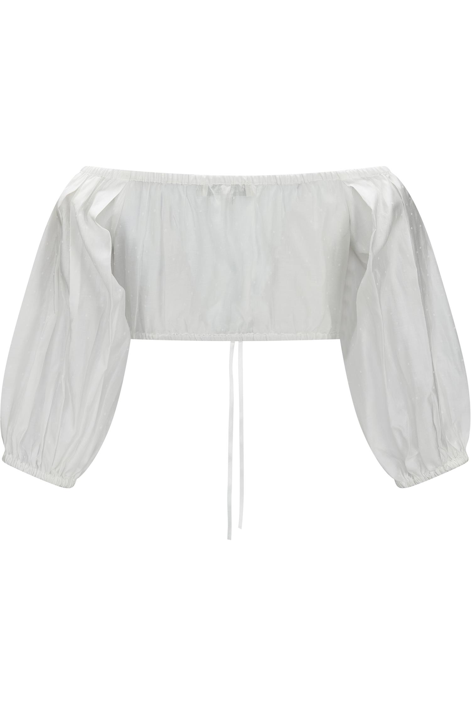 Dirndlbluse Talindra von Madame Marie in Weiß